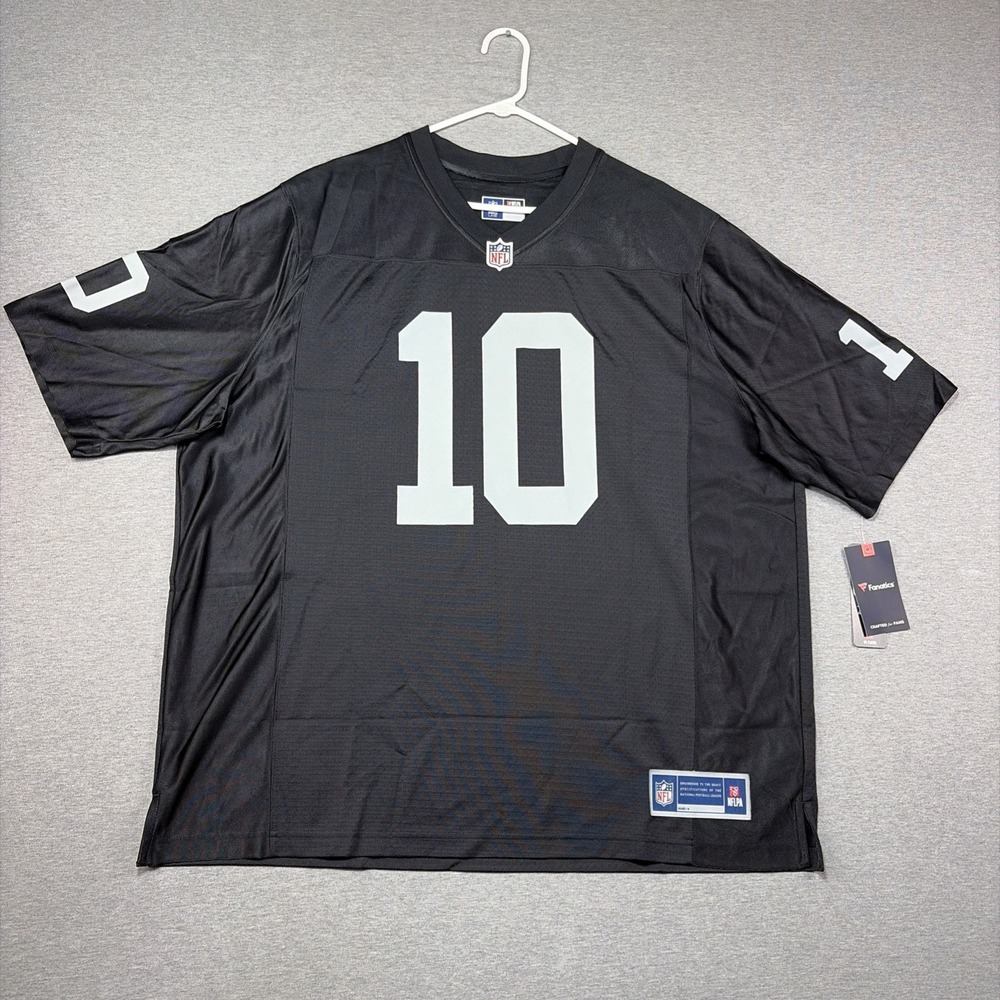 Jimmy Garoppolo #10 Jersey Las Vegas Raiders Men's Sz 2XL Black NFL Pro Line